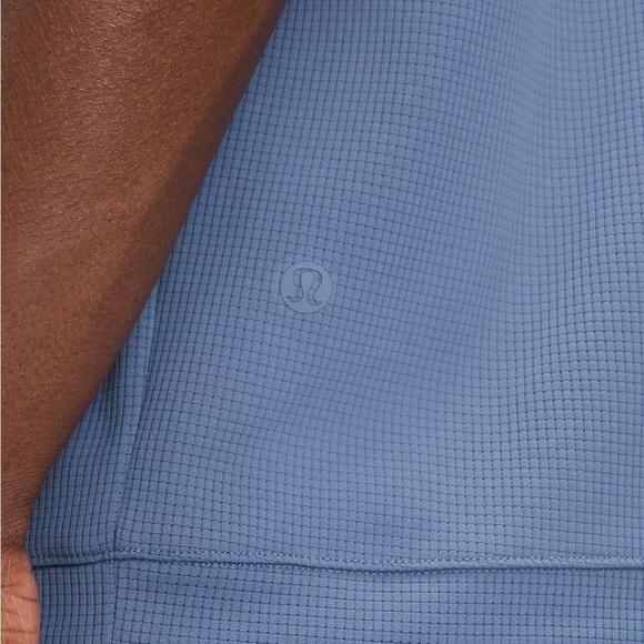 Lululemon Textured Mesh Short-Sleeve Polo Shirt - Picture 3 of 9